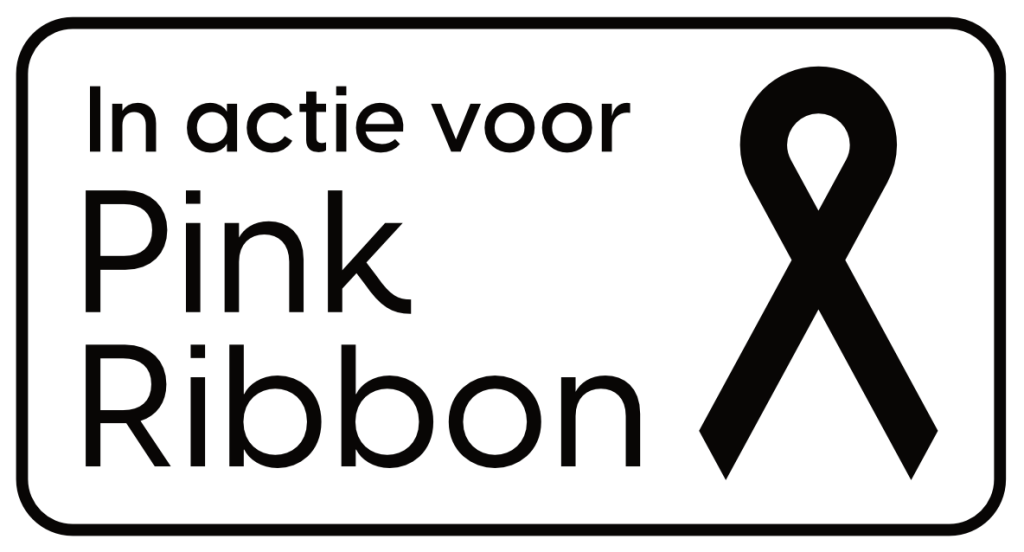 "In actie voor Pink Ribbon"